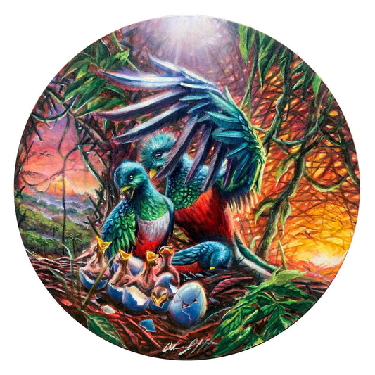 Quetzal Nunca Muere, Nacimiento.