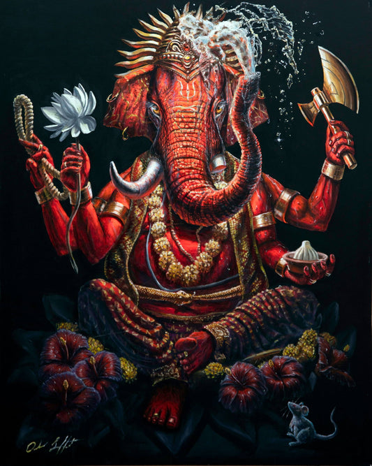 Señor Ganesha (48 x 60)