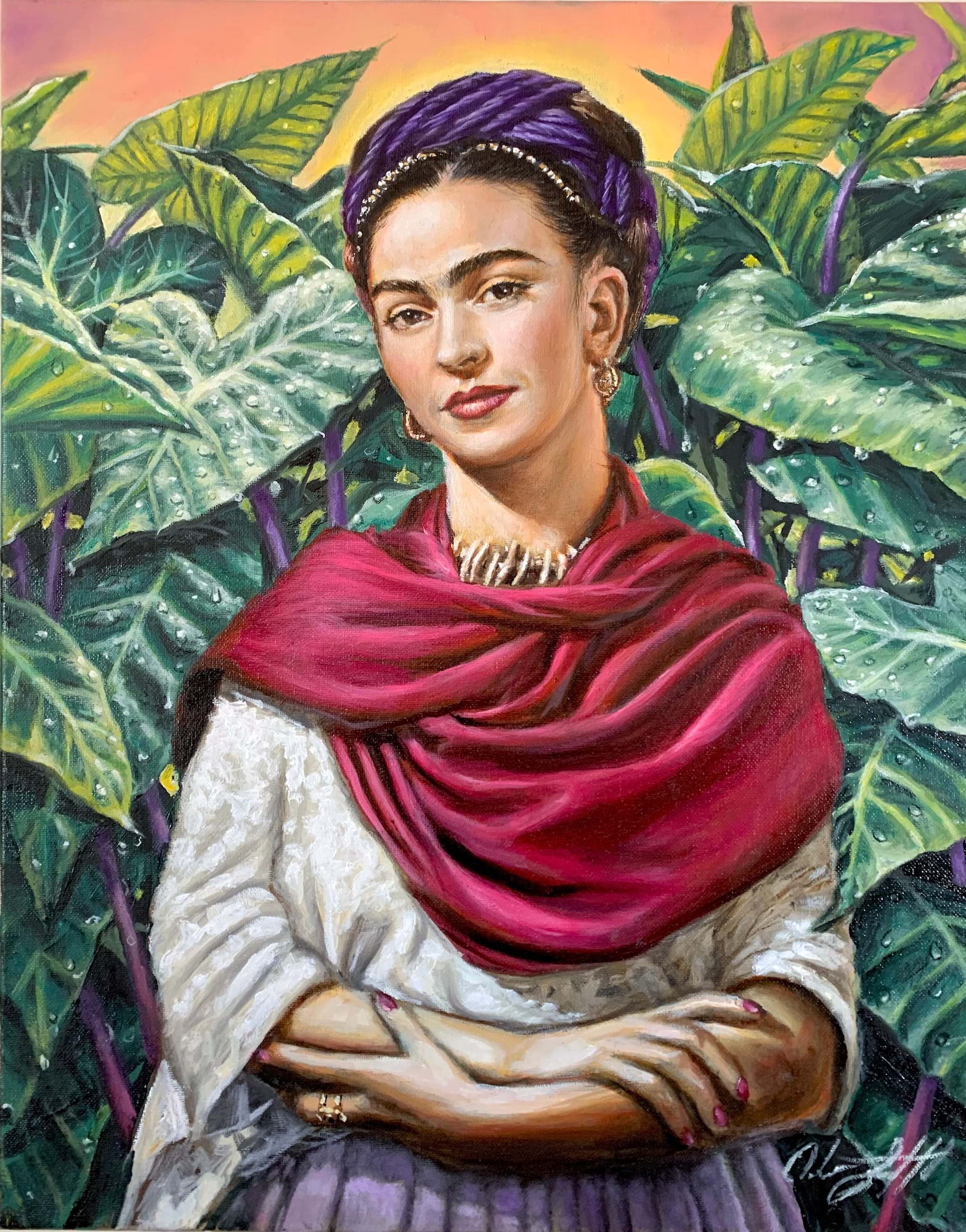 Portrait of Frida Kahlo