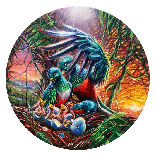 Quetzal Never Dies, Birth.